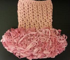 Crochet Petti Romper/photo prop/Full Ruffle